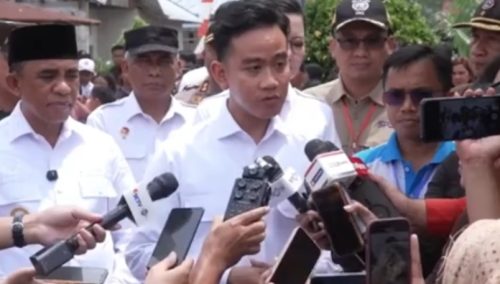 Wapres Gibran Rakabuming memberikan pernyataan usai penangkapan Wamenaker Immanuel Ebenezer oleh KPK