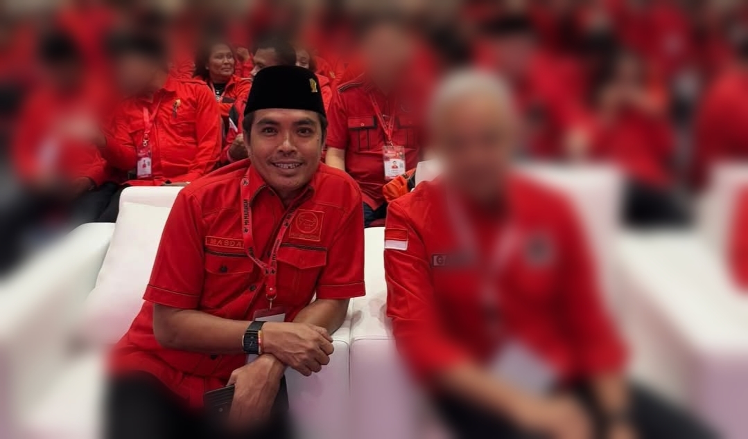 Potret Masdar Mansur, Anggota DPRD Halsel dari Fraksi PDI-Perjuangan.