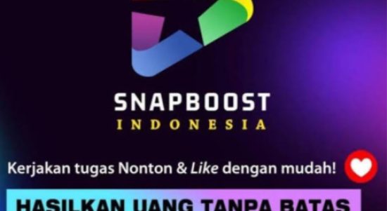 Teks Alternatif Foto: Logo aplikasi SnapBoost yang dilaporkan dalam kasus dugaan penipuan online di Polda Jawa Tengah